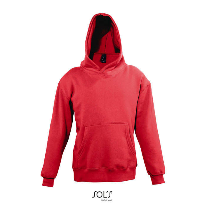 Sweat à capuche publicitaire pour enfant coton 280g SLAM KIDS Rouge 1